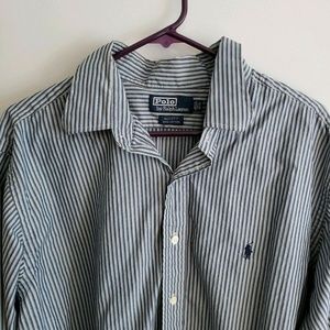 Polo Ralph Lauren Men's Long Sleeve Striped Shirt